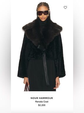 Nour Hammour Renata coat